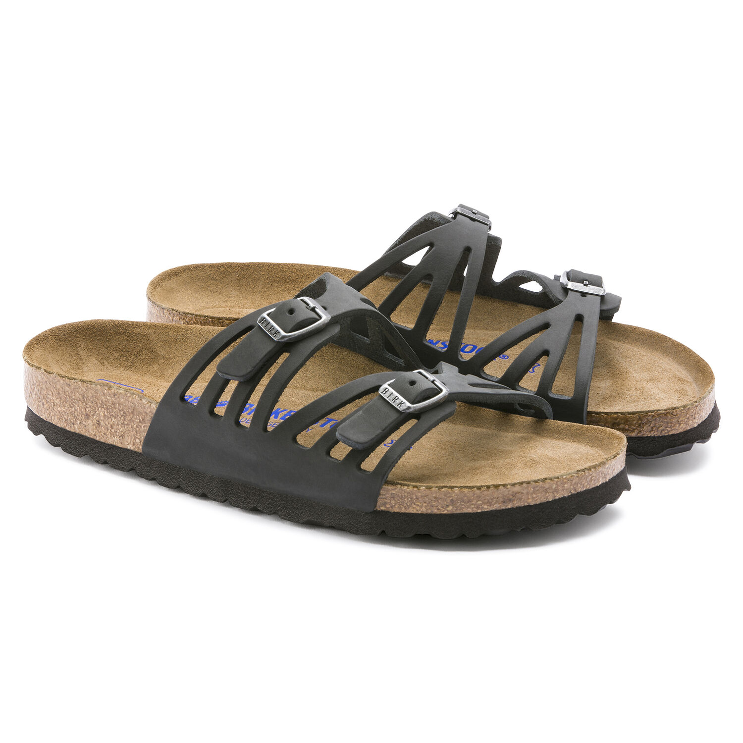Birkenstock Granada Soft Footbed Black Oiled
