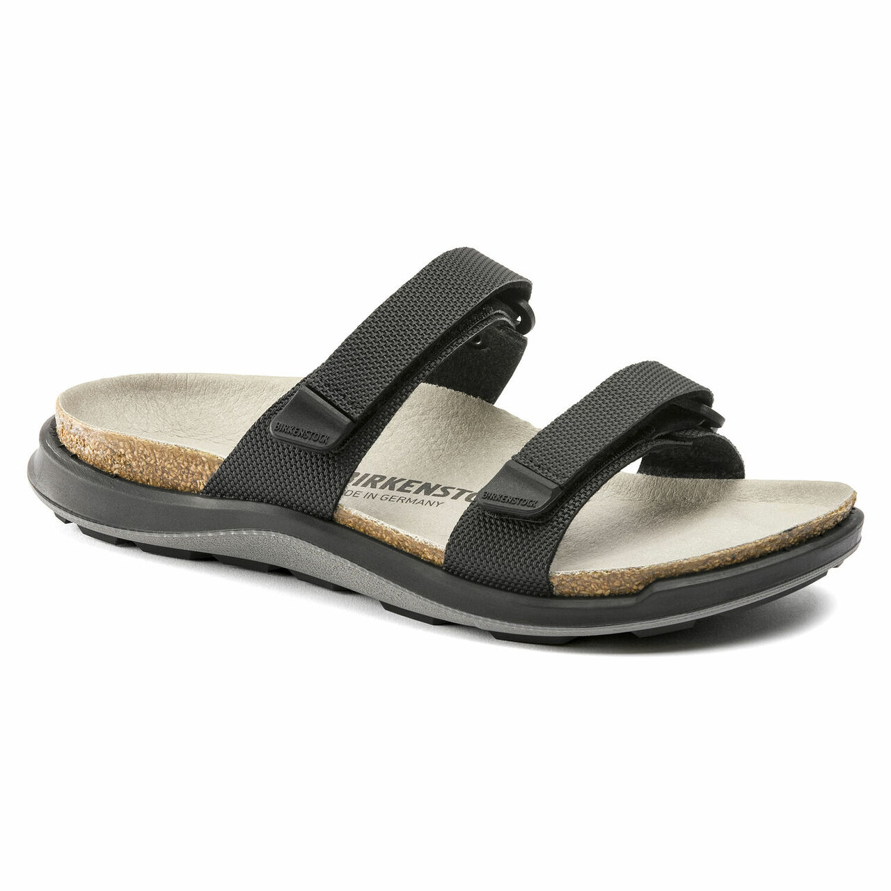 NWOT Birkenstock Men\'s Sahara Black Sandals Slip On Shoes. Sz: EU43/US 10 Birkenstock Women main image 2