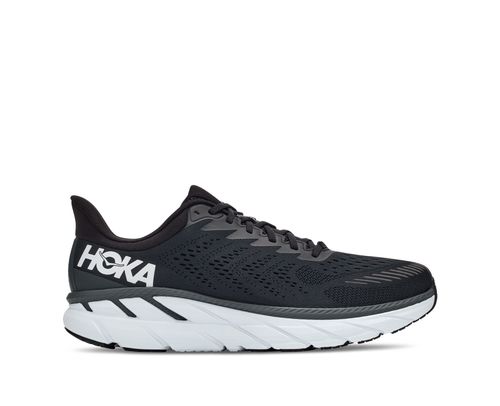 Hoka One One Clifton 7 - Mens Black/White